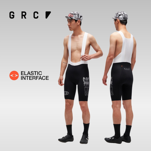 GRCKAS联名骑行背带短裤男夏