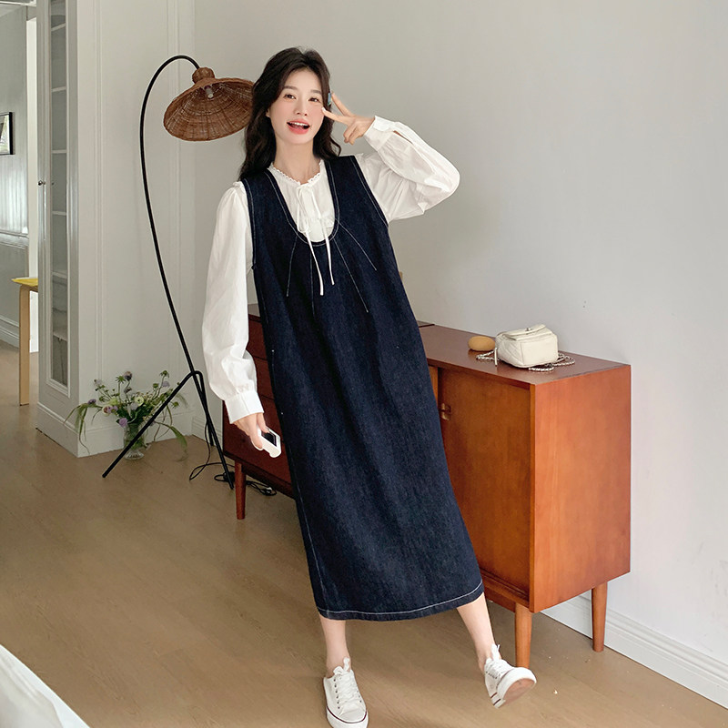 简约甜美牛仔套装ZB285-1908-单背带裙P110-K170套装P155-K228,女装套装/套裙,浙宝285（原212）
