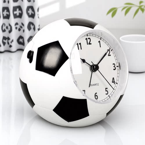 汉时卧室时尚创意足球静音闹钟