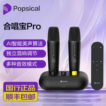 Popsical合唱宝pro无线麦克风 电视音响 回音壁 唱歌机 HDMI输出