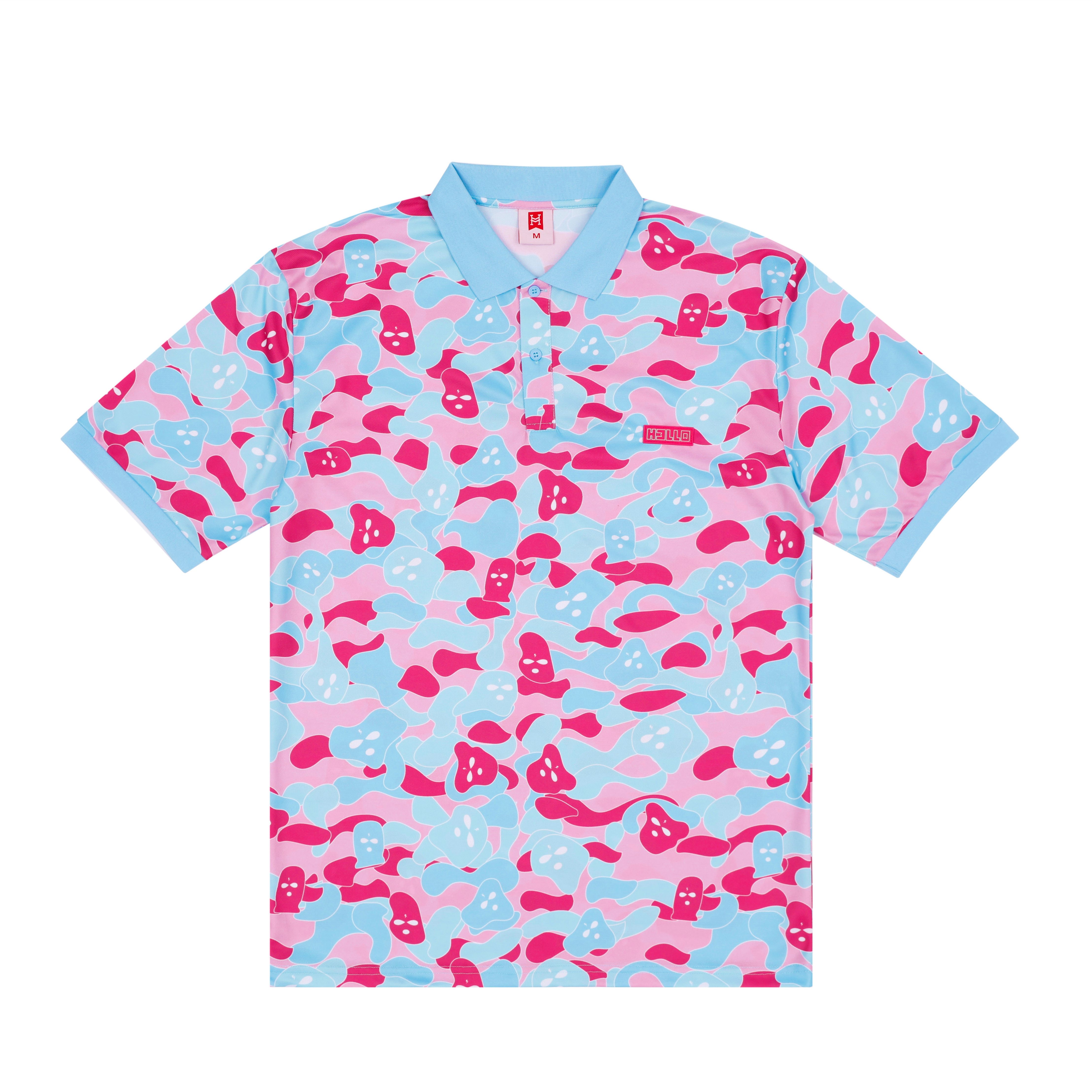 南海岸迷彩polo衫短袖