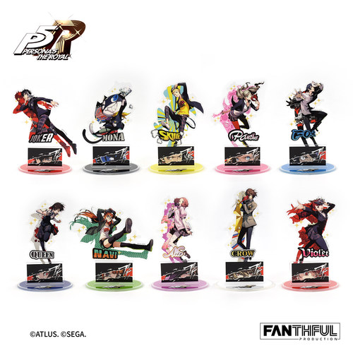 【P5R】亚克力双插立牌 女神异闻录5皇家版谷子周边FANTHFUL