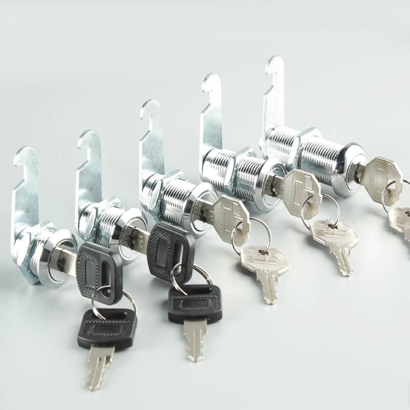 转舌锁103圆柱锁玻璃柜门文件柜锁铁皮员工柜奶箱锁信箱锁衣柜锁