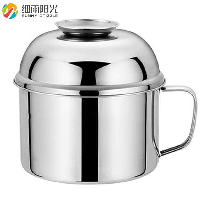 304加厚不锈钢快餐杯大号圆形饭缸学生食堂便当盒带盖分格泡面碗,餐饮具,碗,淘宝优惠券,粉丝福利购,淘宝优惠卷