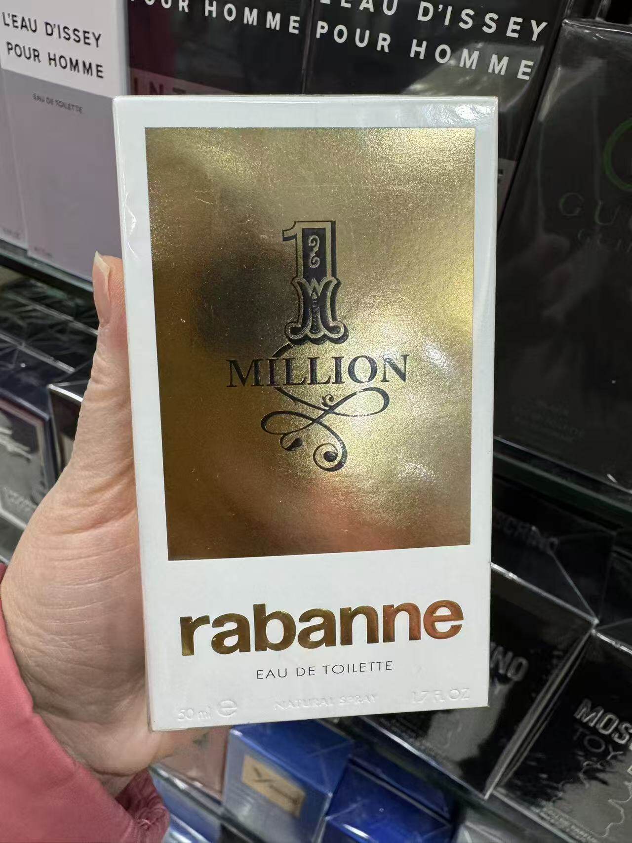 【鄙视假货】 Rabanne 1 Million 百万金砖男士淡香水(EDT)50ml