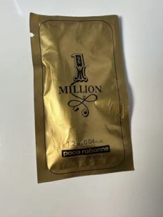 帕高·拉巴纳百万男士 Paco Million 试管淡香水1.2ml Rabanne