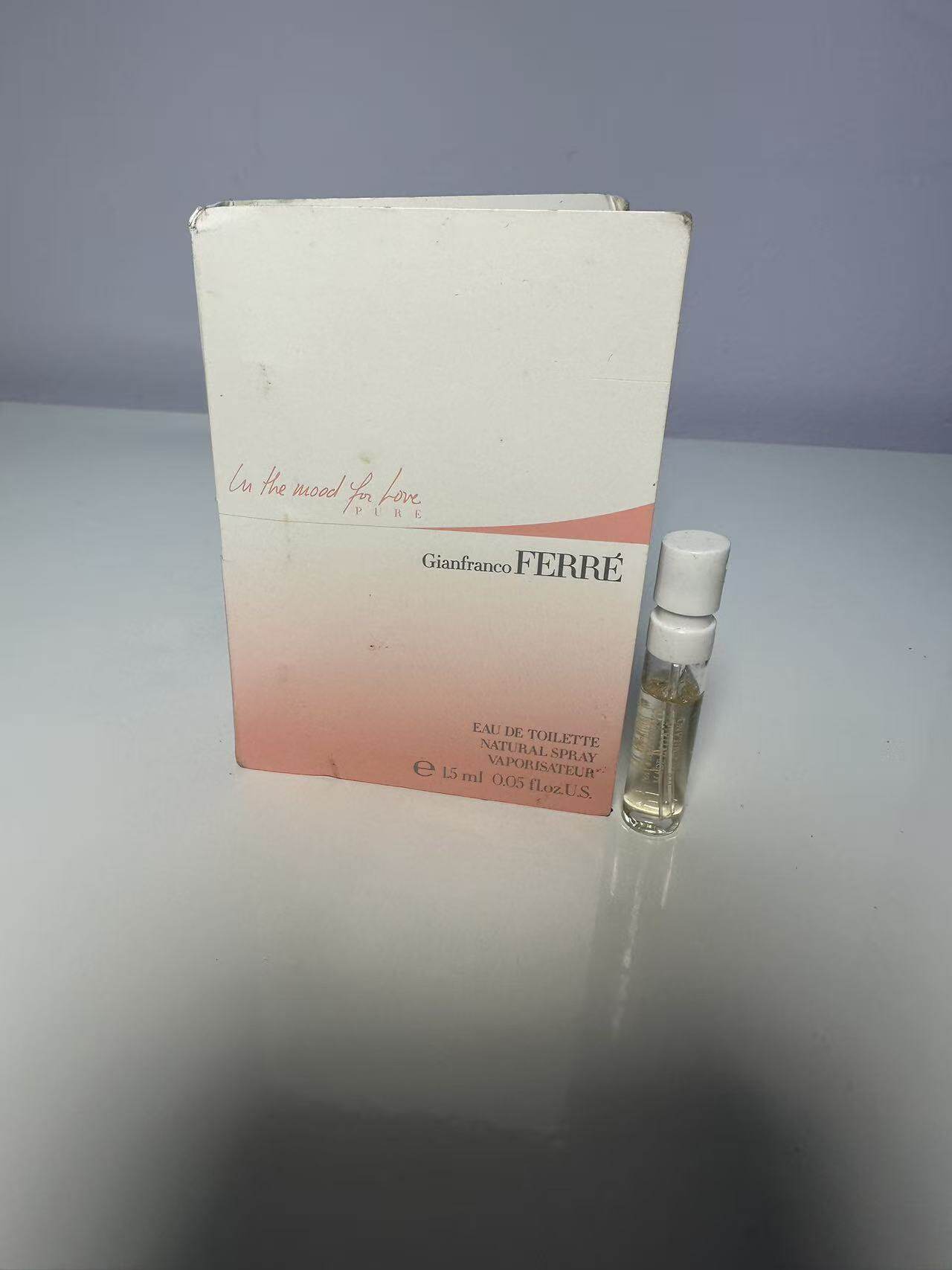 Gianfranco Ferre 吉安弗兰克·费雷 恋爱心情女士试管香水1.5ml