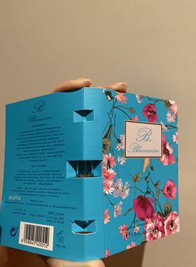 【鄙视假货】蓝色情人Blumarine罗莎玫瑰恋人Rosa同名女香 1.5ml