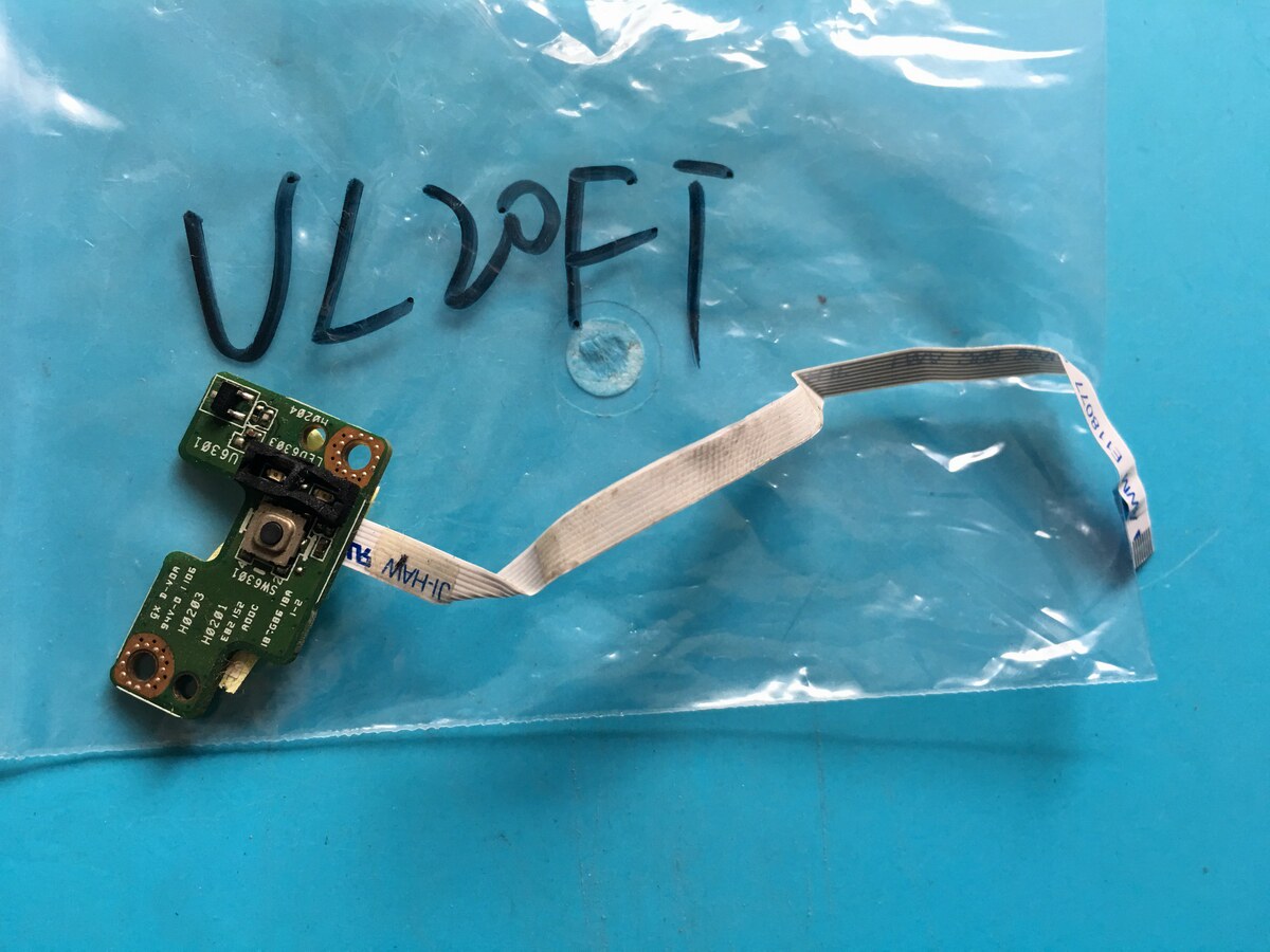 华硕UL20A UL20FT UL20VT 笔记本开关小板 开机按键带线