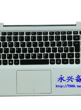 联想 U31-70 500s-13isk 300S-13 C壳 键盘 白色 北欧 5CB0J30948