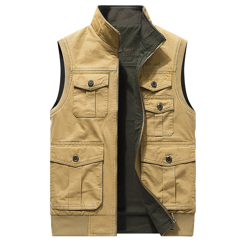 8527款厂家直销多口袋马甲男士外套秋冬导演休闲钓鱼摄影背心,男装,常规马甲,淘宝优惠券,粉丝福利购,淘宝优惠卷