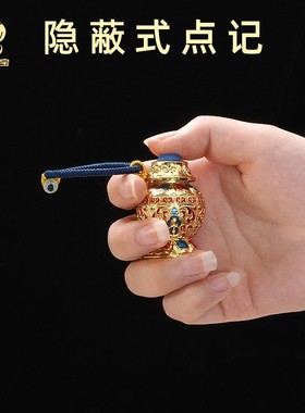 藏式宝瓶吊坠多功能计数器