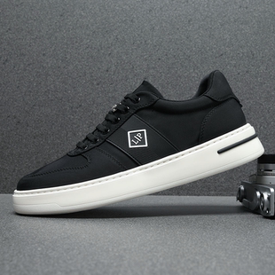 男鞋春夏季透气2026新款布鞋男款黑色休闲鞋百搭舒适低帮男士板鞋