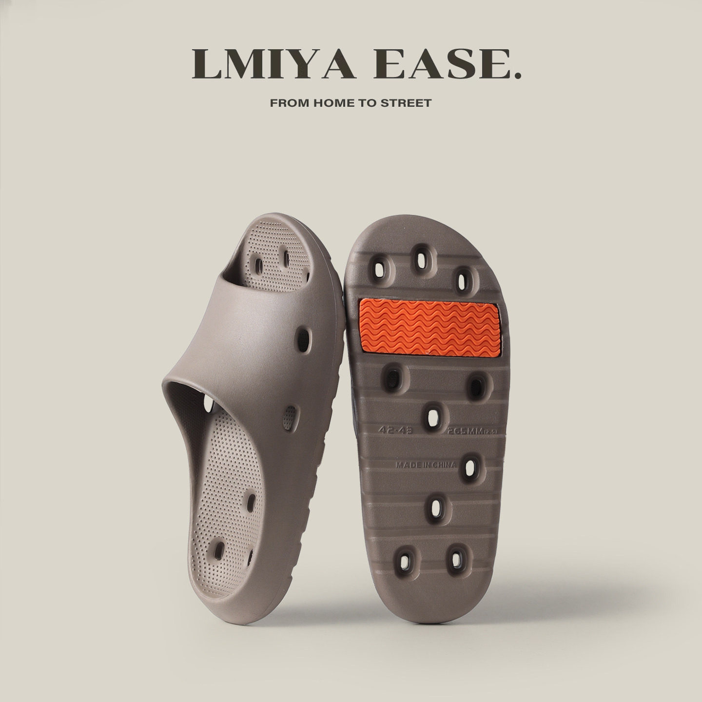 漏水速干凉拖鞋男女士通用2026新款居家中老年人防滑浴室洗澡专用