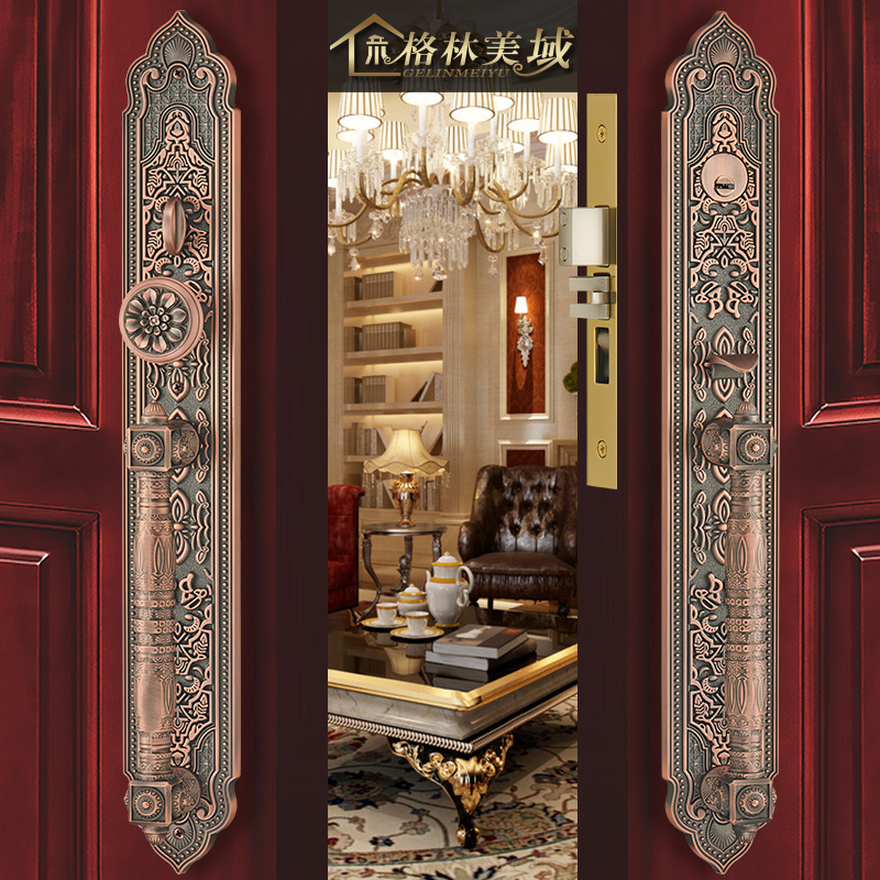 格林美域欧式豪华别墅防盗门锁