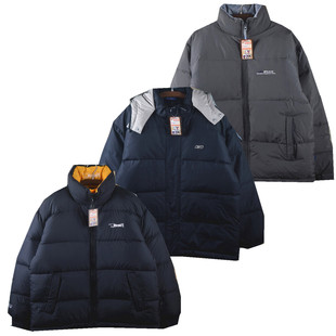 vintage古着蓬松鹅绒冬季户外厚实保暖御寒羽绒服男女夹克外套