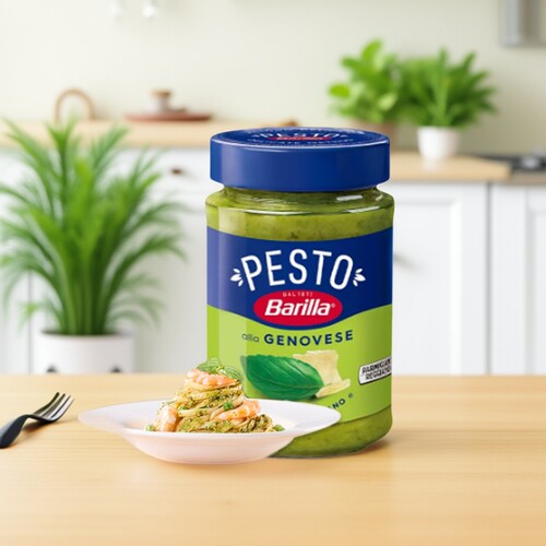 热那亚风味罗勒青酱意大利面酱