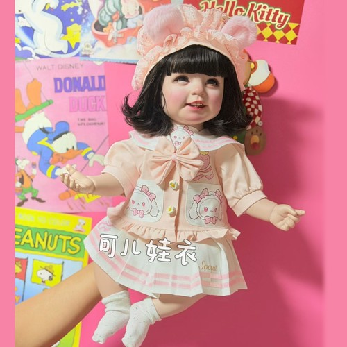 50-55cm娃娃衣服甜美可爱套装女孩兔熊水手服四件套暹罗娃衣订制