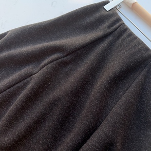 12.29 秋冬立体剪裁呢料伞裙