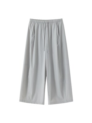 6.16 凉感防晒速干九分阔腿裤