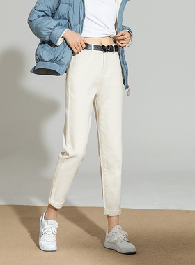 SHOWMELLY 浅色系简约时尚牛仔裤 01033