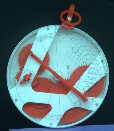 拜占庭日历日晷Byzantine Sundial-Calendar