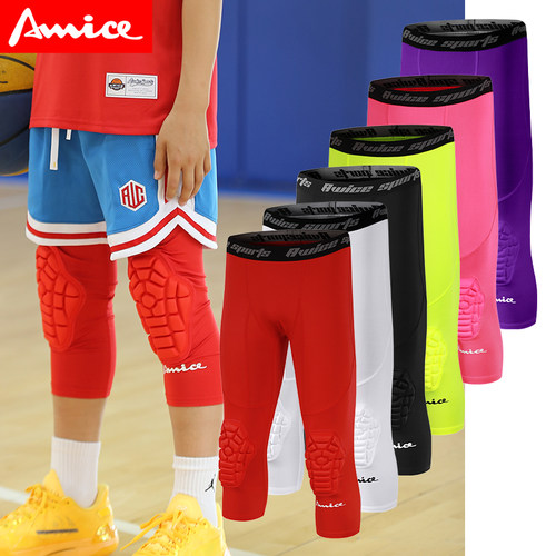 艾威森七分裤中腰保护膝盖速干