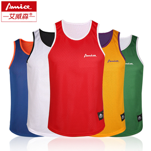 儿童青少年双面穿篮球运动背心速干球服分组背心俱乐部比赛