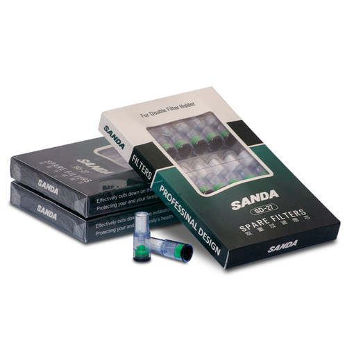 三达烟嘴SD-27双重过滤芯通用一次性抛弃型烟嘴过滤器烟具108个装