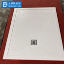 淋浴板卫生间高端定制下沉式 岩板淋浴防滑石火烧面集成一体淋浴盘