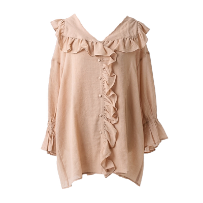 长袖雪纺衫NiceClaup