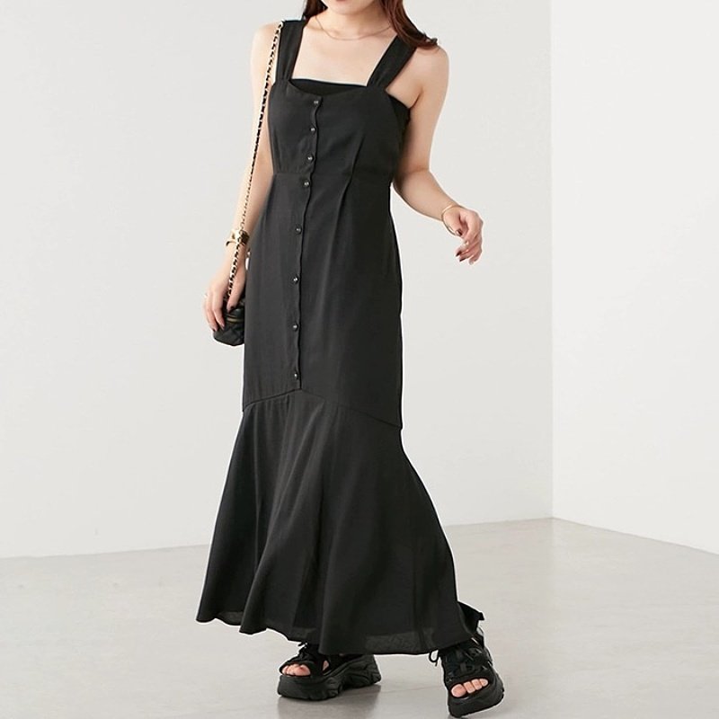 新品日系甜美可爱风后背大蝴蝶结吊带连衣裙0137010170
