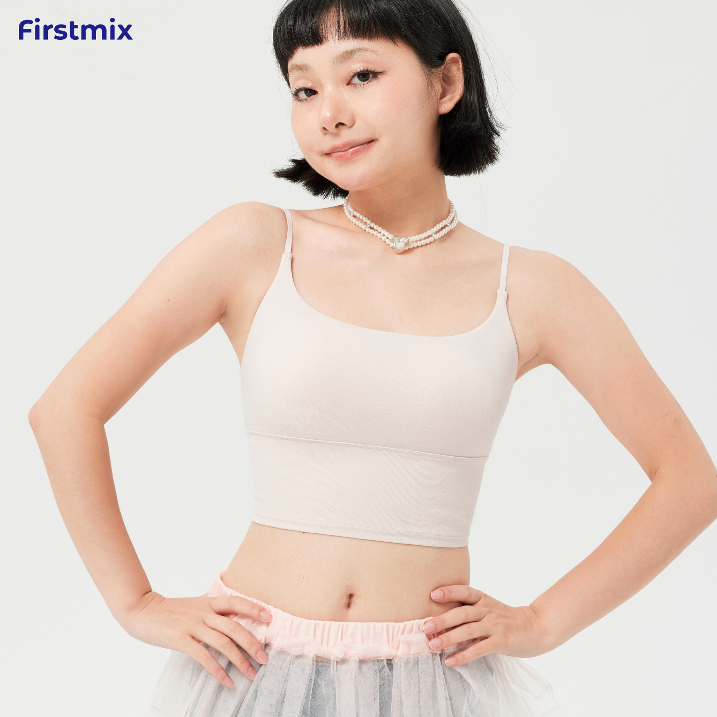 经典方领设计美背文胸外穿不尴尬