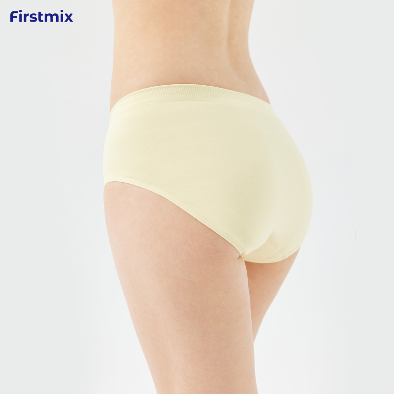 2025年春季新款纯色中腰女士内裤