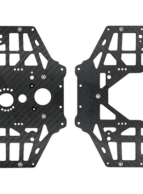 LOSI 1/8 LMT SOLID AXLE 4WD 碳纤维中波箱左右外侧护板RZ005