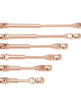 仿真攀爬车万向花键传动轴 拖头工程车 TRX4 90046 wraith 玖瑰金