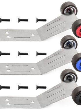 Traxxas Mini Maxx迷你小X遥控车改装升级配件 不锈钢抬头轮W207