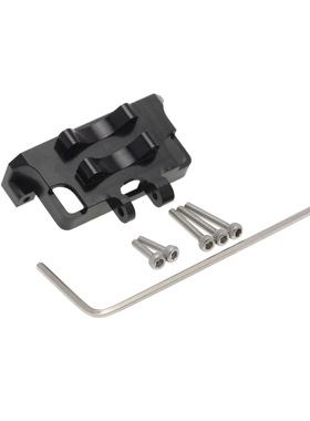 1/24仿真模型车 Axial SCX24 90081 铝合金转向舵机固定座 舵机座