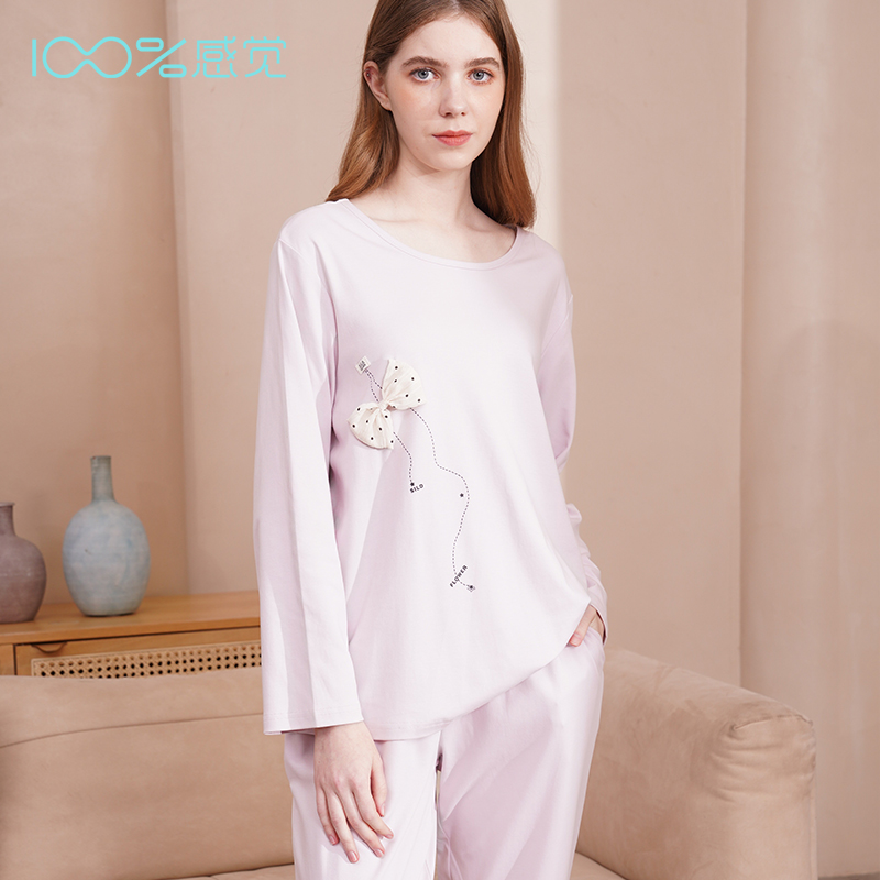 百分百感觉女棉家居服