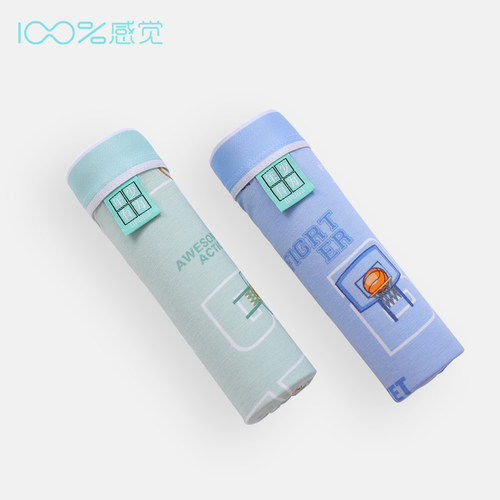 100%感觉儿童少年四角裤