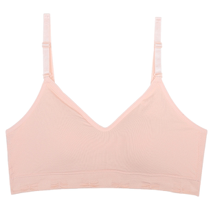 100%感觉百分百感觉B杯发育期学生背心无钢圈薄款少女文胸42127