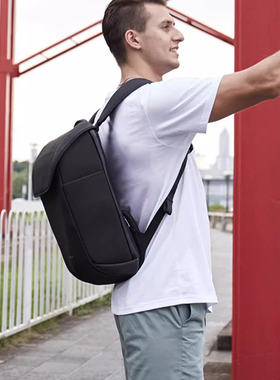 Korin商务通勤大容量双肩包出差旅行海关锁防割防盗背包外出轻便15.6寸笔记本电脑包包带充电口人体工学背包