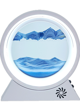 3d立体流沙画摆件客厅夜灯装饰品