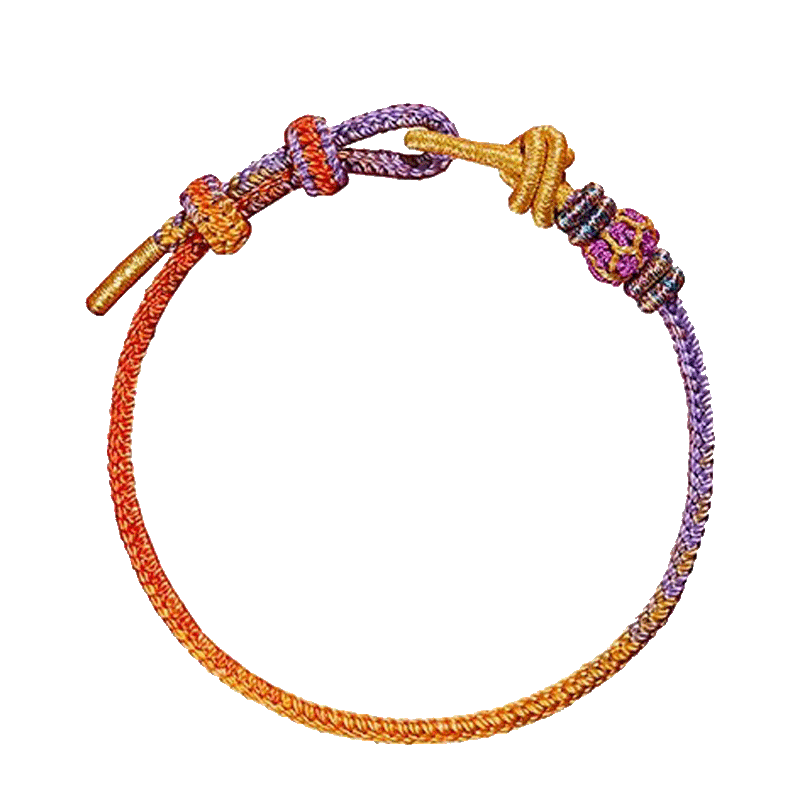 本命年红手绳龙绳九紫离火手串链