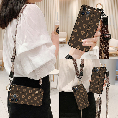 Aimak适用红米K80pro皮质斜挎