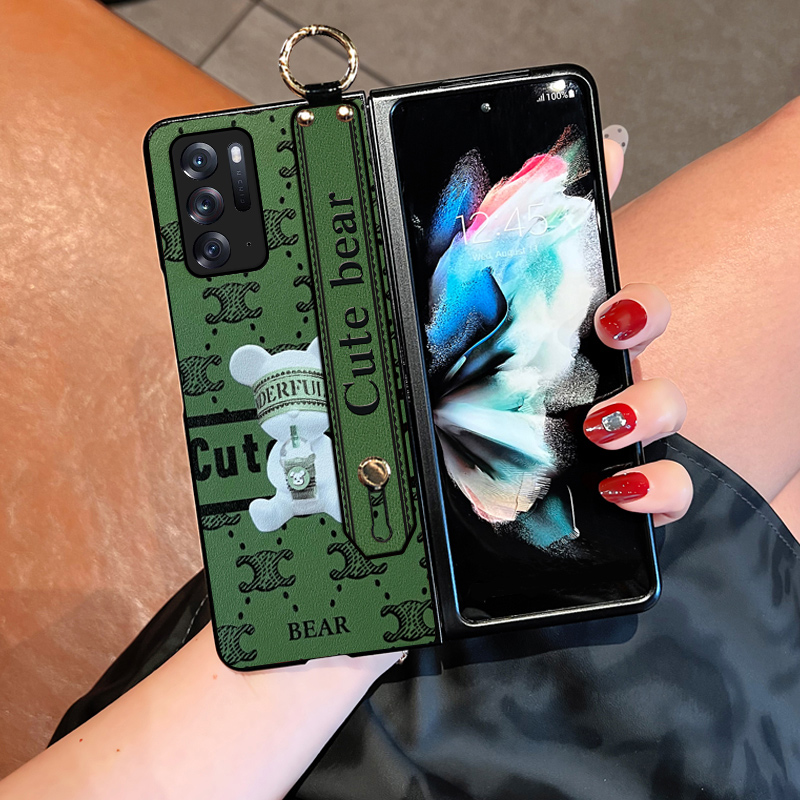 Aimak适用皮质oppofindn2手机壳