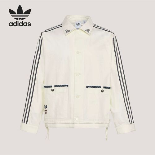 adidas阿迪达斯TOUR BAI JACKET三叶草运动外套男款KW5673