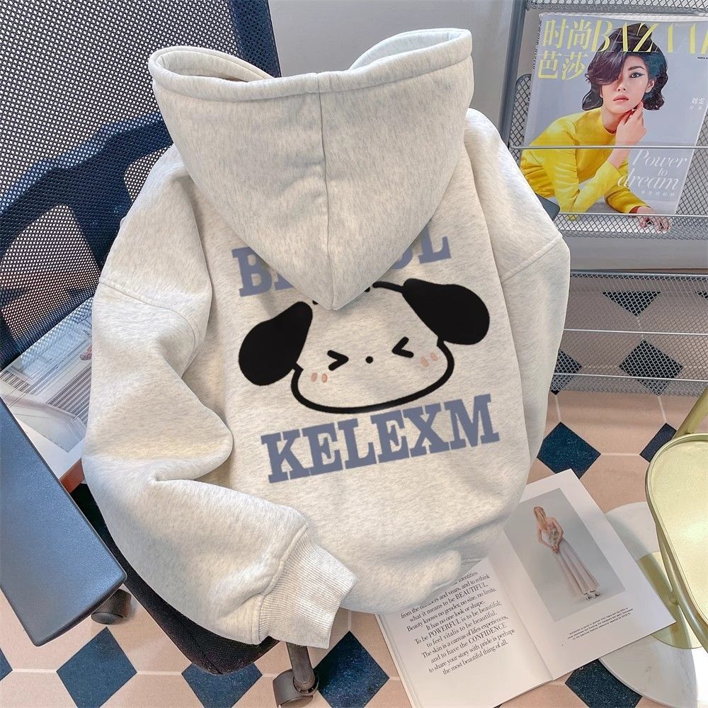 美式重磅连帽卫衣男装秋冬季