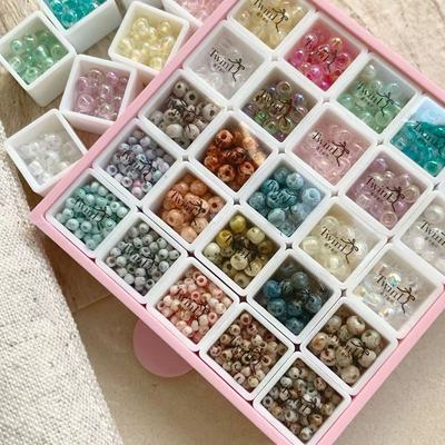 TwinL新款25格美甲饰品收纳盒