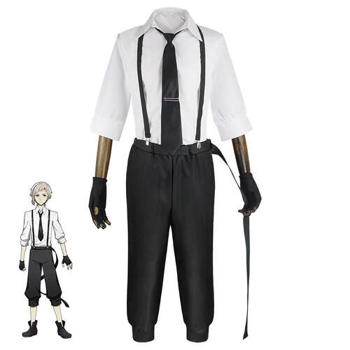 文豪野犬中岛敦cos服万圣
